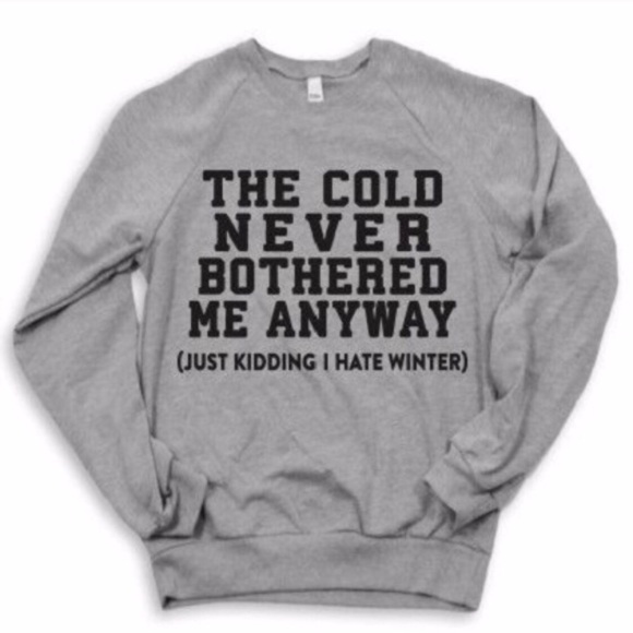 Tops - Boutique Frozen Crew Neck Pullover 2H
